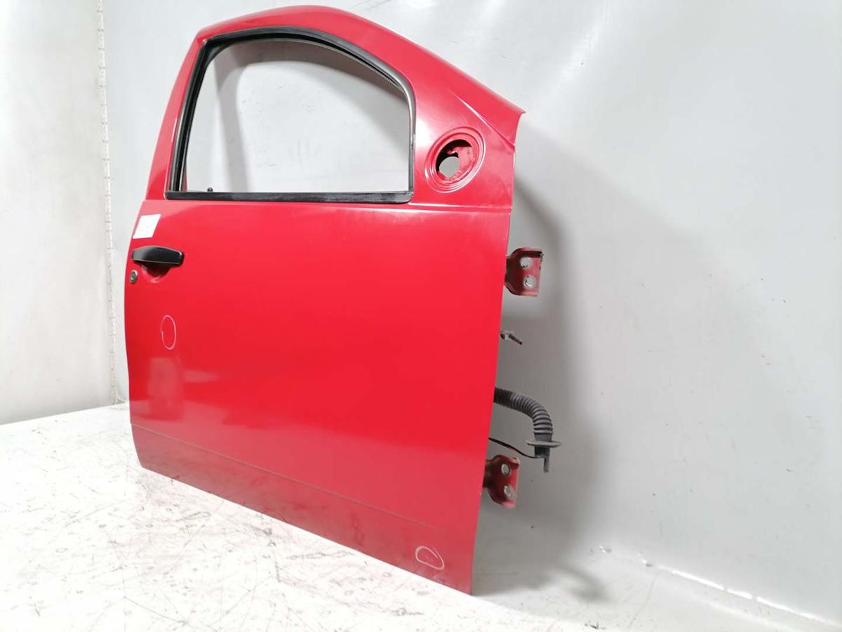 Dacia Sandero SD original T&uuml;r vorn rechts OV21D Red Passion Rohbau BJ09